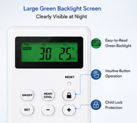 Termostato Digital Inalámbrico para el Hogar con Garantía de 2 Años y Buena Calidad para Dispositivos de Calefacción, Hecho en China