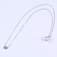 Collier en argent sterling 925 avec perle Edison Pearl