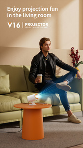 2026 Smart <b>Projector</b> <b>4K</b> Android 12 Eye Protection Mini Portable 1080P Home Theater LCD <b>Projector</b> - Product Image 6