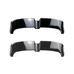 Alerón Trasero Superior para Volkswagen Golf 6 MK6 GTI R 2009-2012, Negro Piano, Textura de Fibra de Carbono, Material ABS - Product Image 1