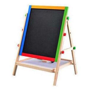 木製子供ダブルサイドリフティング2 in 1ドローイングボード絵画アート黒板モンテッソーリ教育玩具ドローイングボード - Product Image 2