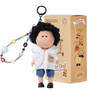 En gros, Pendentif porte-clés Poupée pomme <span class=keywords><strong>de</strong></span> terre 'Ugly Cute' avec chaîne perlée, emballage boîte cadeau, breloque <span class=keywords><strong>de</strong></span> sac <span class=keywords><strong>de</strong></span> collection et ornement - Product Image 4