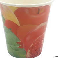 Gobelet en papier à paroi simple de 7 oz pour boissons froides avec double revêtement PE, pour café, marque OEM