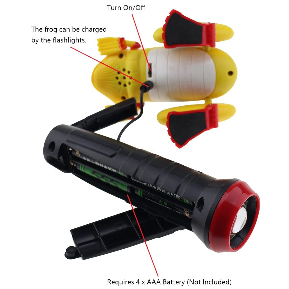 9984光センサーリモートコントロールカエル高シミュレーションRCカエル