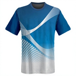 T-shirts unisexes à manches courtes sublimés, impression par sublimation intégrale de haute qualité, personnalisation de votre propre design, prix de gros - Product Image 1