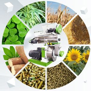 RICHI Haute capacité 6-12 t/h manioc feuille paille <span class=keywords><strong>chanvre</strong></span> luzerne herbe moulin à granulés avec <span class=keywords><strong>prix</strong></span> d'usine - Product Image 2