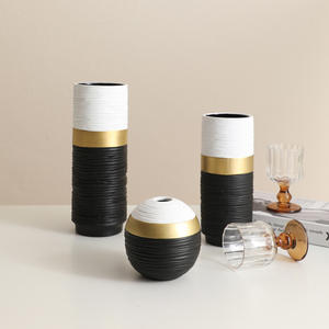 Stile nordico in moderni ornamenti vascolari in ceramica dipinti a mano fiori che alzano l'acqua decorazioni d'ingresso Creative <span class=keywords><strong>per</strong></span> soggiorno - Product Image 4