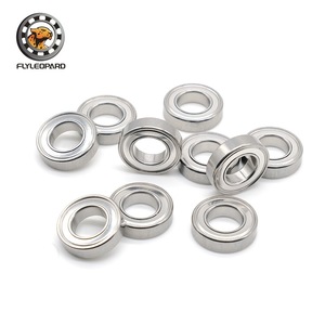 Rodamientos de Bolas de Ranura Profunda Flyleopard S6800ZZ 10x19x5mm de Acero Inoxidable Sellados ZZ para Carretes de Lágrima - Product Image 1