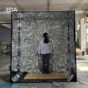 Cabina de Fotos LEDA Nueva, Metálica, Desmontable, con Espejo Plateado y Fondo con Globos - Product Image 3