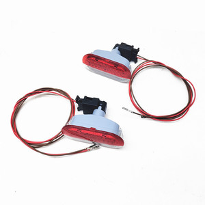 Lumière de courtoisie de porte 6Q0947419 945411 LED rouge et blanc pour Skoda Octavia Polo Touran Golf 4 éclairage intérieur - Product Image 3