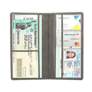 Portefeuille long multifonctionnel en PU pour <span class=keywords><strong>permis</strong></span> de conduire, élégant et tendance, avec <span class=keywords><strong>porte</strong></span>-cartes d'assurance automobile et de <span class=keywords><strong>permis</strong></span> de conduire - Vente en gros - Product Image 3