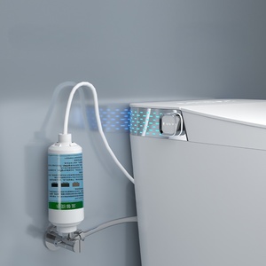 <span class=keywords><strong>WC</strong></span> intelligents, accessoires noirs, cuvette Toto, siège de toilette, commode dorée, <span class=keywords><strong>Geberit</strong></span> - Product Image 2