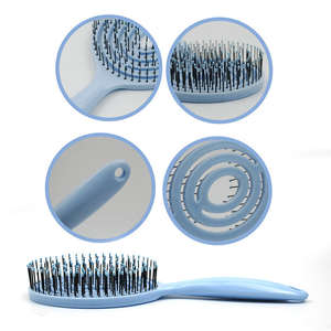 Cepillo para Desenredar el Cabello con Logotipo/Color Personalizado, Material <span class=keywords><strong>ABS</strong></span> Ecológico, Masaje del Cuero Cabelludo, Peine para Cabello Lacio, Cepillo para Extensiones de Cabello con Ventilación - Product Image 5