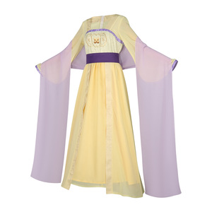Disfraz de Cosplay Hanfu Amarillo de Starry Romance The Pharmacist Girl's Whispers para Mujer Adulta, Vestido de Anime para Juego de Rol - Product Image 3