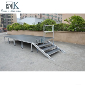 Adjustable Height Platform Stage Quick Install Four Legs Stage <b>Sale</b> - Product Image 2