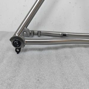 Cadre de vélo de gravier en titane <span class=keywords><strong>700C</strong></span>, dernière génération, avec design Flat Mount - Product Image 3