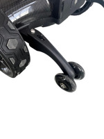 Chariot de golf AI de luxe léger de nouvelle conception, suivi automatique, pliable, avec batterie au lithium et support pour parapluie