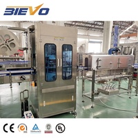 Ligne de remplissage d'eau minérale entièrement automatique à grande vitesse 3 en 1 à Zhangjiagang