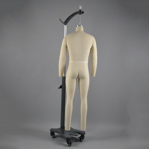 Maniquí personalizado de cuerpo completo para <span class=keywords><strong>hombre</strong></span>, vestido a medida con espuma viscoelástica, brazos desmontables, hombros plegables - Product Image 5