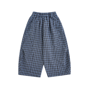 <span class=keywords><strong>Pantalon</strong></span> à carreaux pour garçons YOEHYAUL B63K2391, <span class=keywords><strong>pantalon</strong></span> baggy personnalisé pour enfants, <span class=keywords><strong>pantalon</strong></span> harem à taille élastique, vêtements pour enfants en gros - Product Image 2
