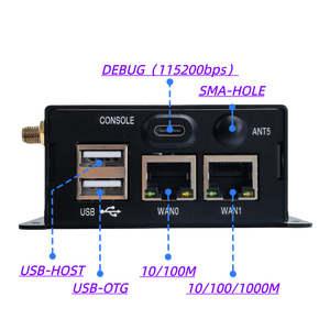 벽 마운트 딘 레일 산업 가장자리 우분투 24.04 리눅스 게이트웨이 저전력 9 ~ 36V 4G LTE <span class=keywords><strong>WiFi</strong></span>/BT MQTT Iot 리눅스 LoRaWAN 게이트웨이 - Product Image 5