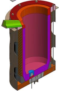 COIL-FLO 790H cao alumia castable xi măng CuộN vữa đúc vật liệu chịu lửa cho lò Ống cảm ứng - Product Image 4