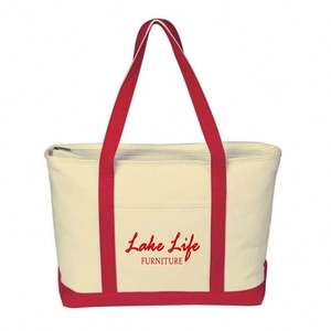 Sacs fourre-tout en toile écologiques et personnalisables pour étudiants et femmes - Sacs de shopping DIY pour l'art et l'artisanat avec couleurs et tailles personnalisables - Product Image 1