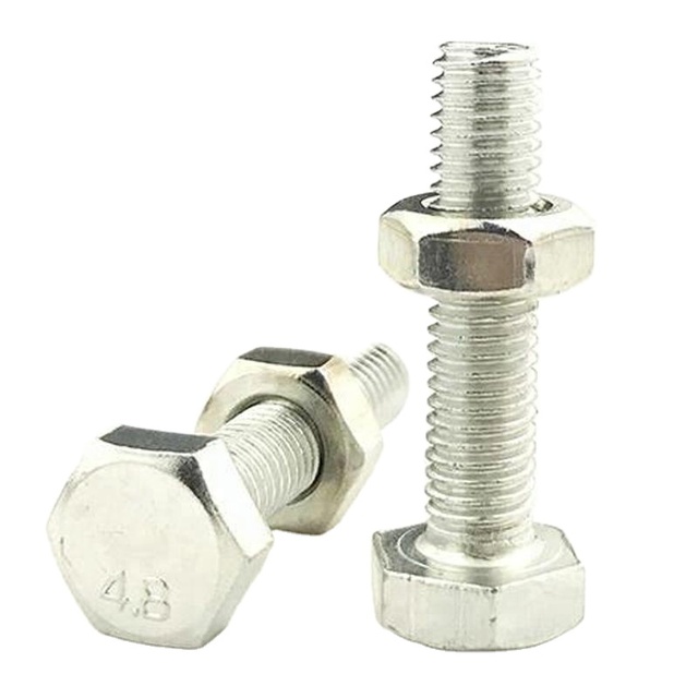 Gr2 Gr5 Gr8 ANSI/ASME B 18.2.1 A490 A325 A307 Metric Heavy Hex Head Bolt