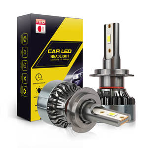 Ampoule de phare à LED bicolore H4 H11 9005 H7 sans ventilateur phares de voiture <span class=keywords><strong>Maybach</strong></span> Meilleurs phares à LED modifiés Vente - Product Image 1