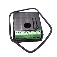 Mini récepteur de relais sans fil 2 canaux 433 MHz à grande capacité de stockage DC12/24V pour télécommande RF