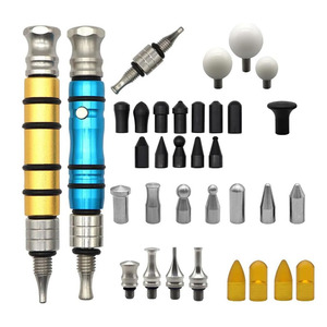Kit de réparation de bosses Tap-Dow 34 pièces, outils de débosselage sans peinture, outils de réparation de carrosserie automobile, outils de réparation de réservoir de <span class=keywords><strong>moto</strong></span> - Product Image 1