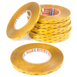 Nastro Adesivo Industriale Acrilico <span class=keywords><strong>Trasparente</strong></span> <span class=keywords><strong>Biadesivo</strong></span> Altamente Adesivo 51966, Lunghezza 50m per Mascheratura - Product Image 2