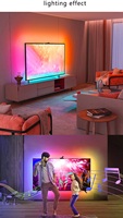 Kit d'éclairage d'écran de boîte de synchronisation led fantaisie pour TV Smart Music Ambient TV Backlights WiFi Dream Color RGB TV LED Strip Lights