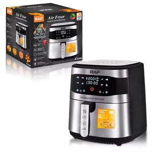 Friteuse à air numérique électrique sans huile de grande capacité avec écran LCD, intérieur en acier inoxydable 8L - Product Image 6