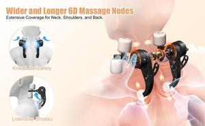 6d Kneten Schulter Nacken Rücken <span class=keywords><strong>massage</strong></span> gerät mit Heiz funktion Deep Tissue Body Aku punkt <span class=keywords><strong>Massage</strong></span> Büro Weihnachts geschenk - Product Image 6