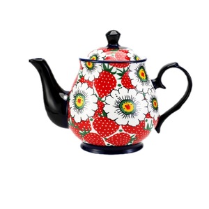 Foreign Trade Cross-border Creative Polish Color Plant Bone China Handmade Vintage <b>Camping</b> Tableware Rice Bowl Salad Bowl Plate - Product Image 5