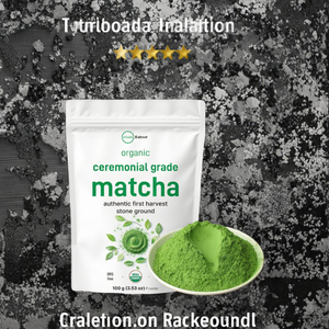 Premium Matcha Green Tea Powder Ceremonial Grade Steamed Organic Japanese Style Matcha for Tea Ceremony - Product Image 6