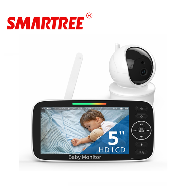 Promotion 5 Inch HD Hot Selling Cheap Good Quality Smartree Baby Monitor with Factory Price
