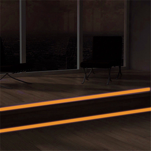 Bande adhésive bleue qui brille dans le noir, bandes d'avertissement fluorescentes, autocollants adhésifs pour escaliers, murs, sorties de sécurité, signalisation - Product Image 6