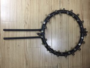 <span class=keywords><strong>Tuyau</strong></span>/Tube/Cylindre de torche de chauffage à anneau de flamme 550, oxygène/acétylène/<span class=keywords><strong>propane</strong></span>, plaqué cuivre, contrôle précis de la température - Product Image 2