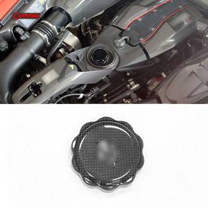 Tapa de Llenado de Aceite de Motor de Fibra de Carbono Seca Estilo OEM, Piezas de Motor para Ferrari 488 - Product Image 1
