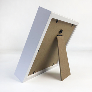 Cadre <span class=keywords><strong>photo</strong></span> 3D en bois blanc personnalisé de haute qualité, vente en gros, 30*30, 15*15, cadre <span class=keywords><strong>photo</strong></span> Shadow Box - Product Image 3