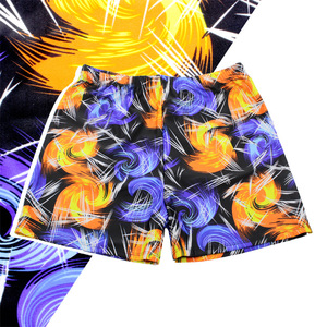 Shorts de bain pour hommes, grande taille, coupe ample, imprimés, vêtements de plage pour la natation et les sports nautiques, tissu tissé pour adultes - Product Image 2