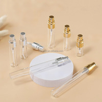 Flacons de parfum en verre à visser de 2 ml, 3 ml, 5 ml, 10 ml, 100 pièces, vente en gros, flacons testeurs de parfum avec pulvérisateur à pompe, sérigraphie
