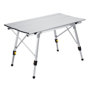 Mesa de rollo de huevo de aleación de aluminio para acampar al aire libre Campamento equipado con mesa de barbacoa plegable - Product Image 1