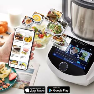 <span class=keywords><strong>Robot</strong></span> de cuisine <span class=keywords><strong>multifonction</strong></span> intelligent QANA Factory Wholesale Thermo Cooker, processeur alimentaire et mixeur combinés, avec blender Wifi - Product Image 6