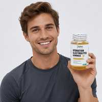 Complément alimentaire OEM Hydration Electrolyte Chews pour la croissance musculaire, sans sucre, multivitamines, électrolytes sous forme de gommes