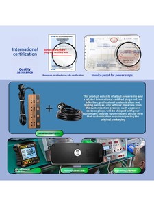 Adaptador de Enchufe Estándar Europeo Bull, Convertidor Alemán, Tailandés, Coreano para Rusia, Europa, Vietnam, Bali, Modelo 901G, Hecho en China, Sin Wi-Fi - Product Image 5