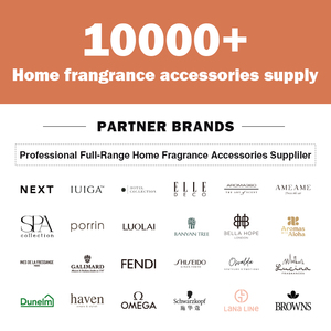 Meilleur prix Mescente - Pots à bougies d'aromathérapie personnalisés de 9 oz, transparents, différentes couleurs, avec couvercle en bambou et en métal - Product Image 6