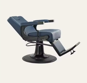 Fauteuil de Salon de Coiffure Rétro K en Gros, Réglable en Hauteur, Rotation à 360 Degrés, en Acier Inoxydable, Étanche, en Cuir PU, pour Salons de Beauté - Product Image 5